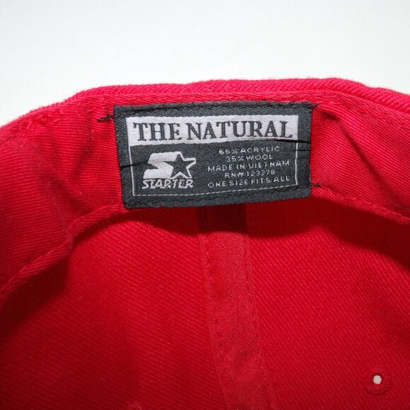 Vintage aNYthing Starter Snapback Hat A New York thing OG logo Red Black Rare - Picture 7 of 7